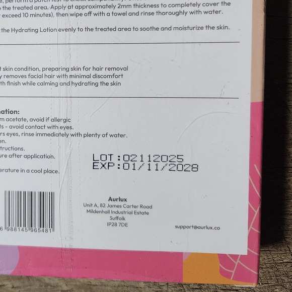 Hair Removal Trilogy Kit for Face with Cream & Smoothing Gel & Hydration Lotion - Picture 7 of 7